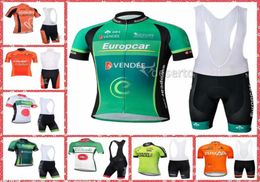 2019 Europra Euskaltel Team Cycling Short Sheeves Jersey Bib Shorts Sets Maillot Ropa Winddicht goedkoop M3071067938997814242