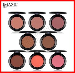 2019 Face Makeup Imagic Cosmetics Cheek Blush Powder 8 Colours Blusher Color Natural Powder Pressed Foundation Blusher8861013