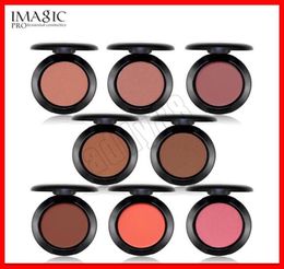 2019 Face Makeup Imagic Cosmetics Cheek Blush Powder 8 Colours Blusher Color Natural Powder Pressed Foundation Blusher3999456