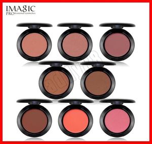 2019 Face Makeup Imagic Cosmetics Cheek Blush Powder 8 Colors Blusher Single Color Natural Powder geperste Foundation Blusher6958886