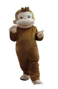 2019 fabriek directe verkoop curious george aap mascotte kostuums