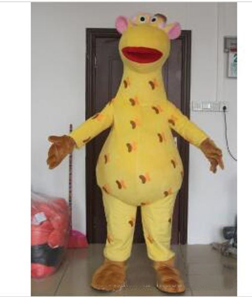 2019 vente directe d'usine costume de mascotte de girafe costume de girafe costume de girafe adulte