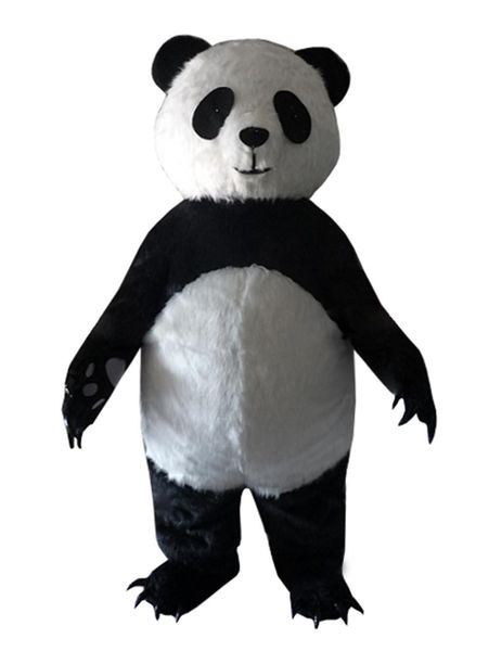 2019 Version de vente directe d'usine Costume de mascotte de panda géant chinois Costume de mascotte de Noël pour l'événement de fête d'Halloween