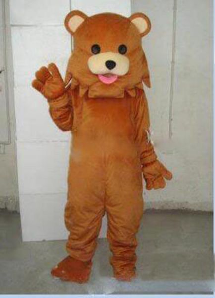 2019 fábrica caliente MascotNew adulto PEDO BEAR traje de mascota regalo de Halloween personajes vestido sexual