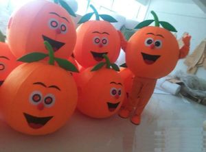 2019 costume de costume de mascotte de fruits orange chaud usine pour tout costume de costume de mascotte de taille Déguisement Costume de fête de personnage de dessin animé