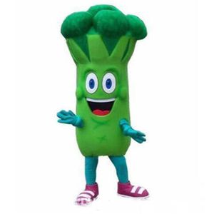 2019 usine nouvelle Bruce Broccoli Costume De Mascotte Personnalisé Fantaisie Costume Anime Kits Mascotte Déguisement Carnaval Costarnivals Cos234W