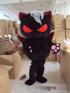 Costume de mascotte de chat noir Hot Black Cat 2019, livraison gratuite