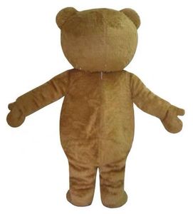 2019 Factory Outlets Teddy Bear Mascot Costume Cartoon Fancy Dress envío rápido Tamaño adulto