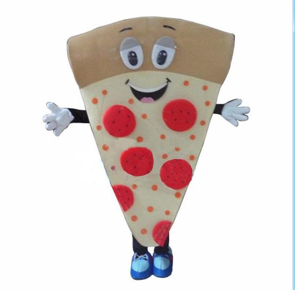 2019 vente d'usine nouveau costume de mascotte PIZZA pour adultes noël Halloween tenue déguisement costume livraison gratuite