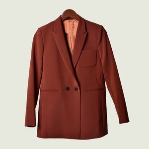 2019 herfst herfst lange mouwen gekerfd-revers pure kleur blazers jas vrouwen mode uitloper jassen o16153253
