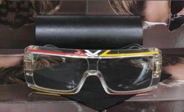 2019 Fashion New Luxury Men and Women Lunettes de soleil 4024c Lunettes de soleil rectangulaires Fabricants de lunettes plates transparentes entièrement 6120184