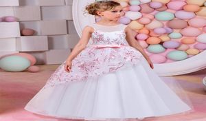 2019 Vestido de niña de primera comunión para niñas, vestido elegante de princesa para boda, vestido de niña de flores, ropa para bebés, disfraz de bebé, vestido T28759084