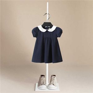 2019 meisjes jurk 100% katoen zomer print tieners jurken voor meisjes ontwerper prinses feestjurk baby kinderen feestkleding q0716