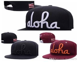 2019 Gorras In4mation Aloha Army Snapback Baseball Cap Mens Casquette Bone Fashion Hip Hop Hops for Women6210061