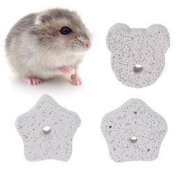 2019 Hamster Pumice Lava Molar Stone Totoro Volcanic Dentans Griding Mineral Stone Chinchilla Rabbit Cage Accessoires