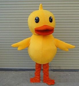 2019 alta calidad caliente pato amarillo Eva adulto tamaño Halloween dibujos animados traje de mascota traje Animal dibujos animados disfraces