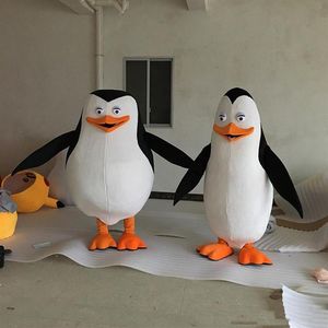 2019 Hoge kwaliteit pinguïn madagascar mascotte kostuum custom fancy kostuum anime cosply kits mascotte fancy dress carnaval costume259C