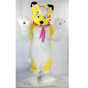 Costumes de mascotte de chien simulé de haute qualité, accessoires de film pour spectacle sur scène, vêtements de dessin animé sur mesure, 2019