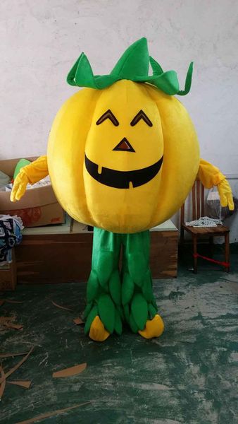 2019 Végétation Vegetable Pumpkin Dolls Mascot Costumes Costumes Costumes Halloween Livraison gratuite