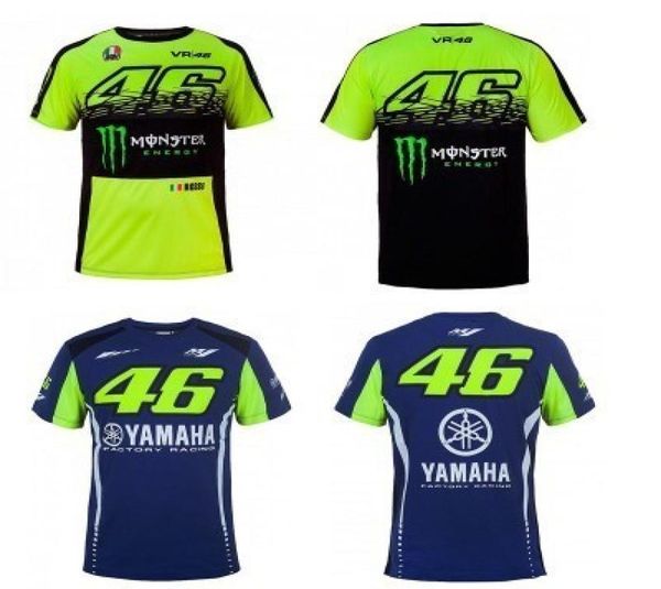 2019 Hot Fashion VR - 46 chemises Mountain Speed Drop Service Team Version Riding Short Moto Racing Cost Top Tees Cycling T-shirt6535588