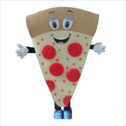 2019 Hot nouveau costume de mascotte PIZZA pour adultes Noël Halloween Outfit Costume de déguisement Livraison gratuite meilleure qualité