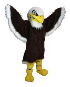 2019 Hot New The Hawk Eagle Mascot Bird Costumedress volwassenen Grootte Halloween Party -kostuum