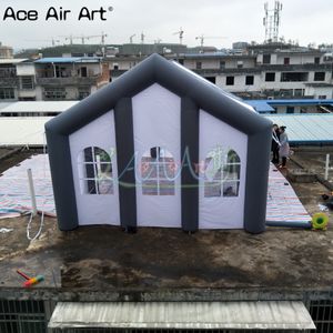 Tente de mariage gonflable géante, nouveau Design, 10x5 m, avec souffleur d'air, fabriquée par Ace Air Art