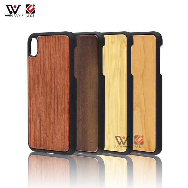 Coque de téléphone antichoc pour iPhone, compatible modèles 6, 7, 8, 11, 12 Plus, X, XR, XS Max, PC vierge, bois, Logo personnalisé, à la mode, 2021