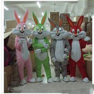 2019 Hot Koop Festival Special Pasen Bunny Rabbit Adult Mascot Costume Gratis verzending