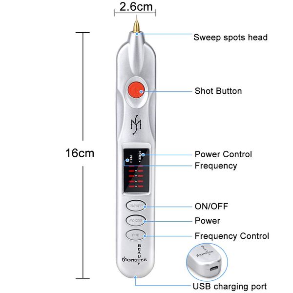 2019 vente chaude fibroblaste 4ème génération élimination des rides plasma ascenseur stylo beauté plasma stylo médical avec 2 led lumière OEM disponible