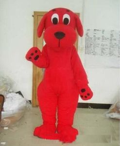 Costume de mascotte de chien rouge Clifford, offre spéciale 2019, adapté aux différents festivals, livraison gratuite EMS