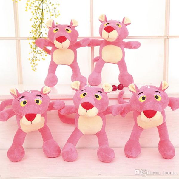 2019 vente chaude rose léopard en peluche animaux en peluche pendentif poupées cadeaux de saint valentin jouet pour enfant en gros