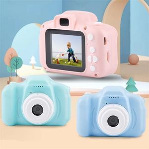 2019 Hot Xmas pour Enfants Caméra Enfants Mini Appareil Photo Numérique Mignon Dessin Animé Cam 13MP 8MP SLR Caméra Jouets pour Cadeau D'anniversaire 2 Pouces Écran 8C3