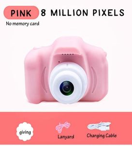 2019 Hot Noël pour enfants Camera mini caméra numérique mignon carit animé CAM 13MP 8MP TOYS SLR CAMER