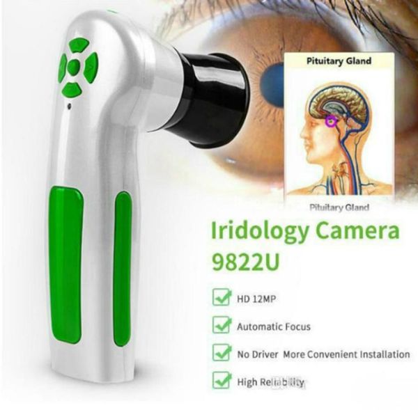 2019 última cámara de iridología digital de 120 MP sistema de diagnóstico ocular profesional analizador de escáner de iris Iriscope2462898