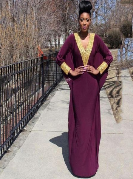 2019 Dernières robes de soirée de mode africaines Gold Femmes de style nigérian à paillettes Habillez la tenue africaine Kigege Ankara Femmes Evenage D6791399