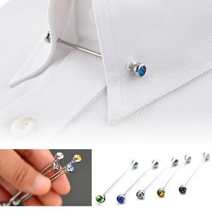 2019 Limitée Mens Shirt Collier Broche Français Broche barre fermoir clip Barbell Lapel Stick Mode homme Accessoires Bijoux