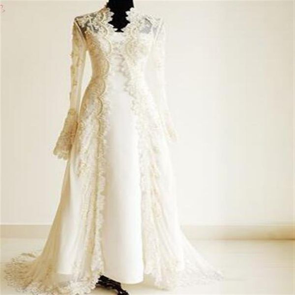 2019 longue dentelle veste de mariage manches longues mariée boléro élégant printemps hiver manteau de mariage dentelle boléro mariage mariée veste223L