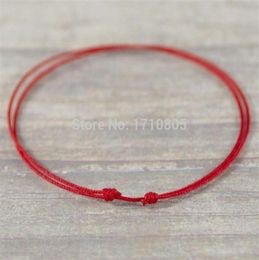 2019 Bracelet chanceuxBangle pour femmes enfants chaîne rouge réglable à la main mode créativité Bracelet bijoux à bricoler soi-même cadeau B533258S5630623