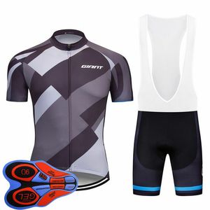 2019 mannen gigantische team fietsen jersey set zomer korte mouw fietskleding snel droge MTB fiets uniforme ropa ciclismo fiets outfits y103001