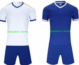 2019 hombres Personalidad Entrenamiento Universitario Conjuntos de camisetas de fútbol con pantalones cortos Uniformes Tienda popular Ropa de fútbol personalizada Uniformes kits Deportes