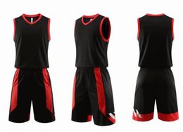2019 Mannen Populaire Custom Basketbal Apparel Persoonlijkheid Aangepaste Basketbal Jerseys Sets met Shorts Custom Mens Basketball Uniforms Yakuda