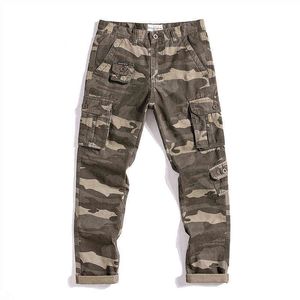 2019 pantalons pour hommes pantalons de Camouflage tactique pantalons militaires kaki vêtements d'extérieur Cargo armée vert mâle salopette pantalon décontracté H1223