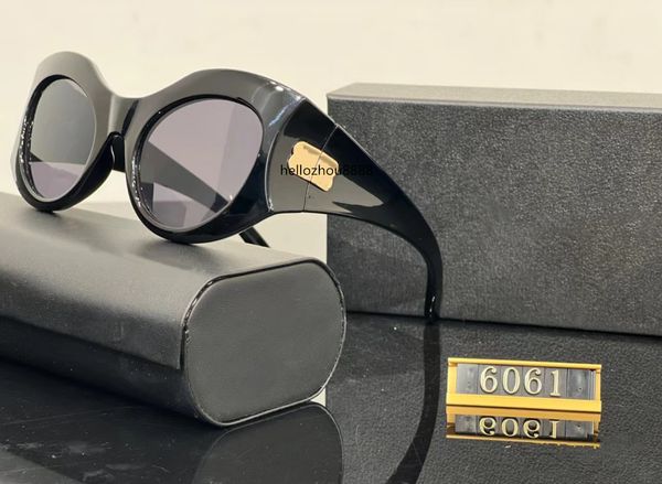 Designer carré lunettes de soleil hommes femmes 6061 nuances vintage conduisant des lunettes de soleil mâles polarisés de la mode de la mode de métal.