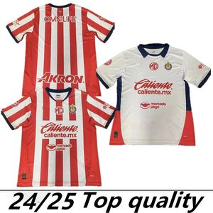 24 25 Chivas de Guadalajara voetbaltruien 2024 Liga Mx C. Cowell A.Zaldivar Calderon J.Macias Chicharito A.Vega Men Women Kids Kit voetbalshirtspelers Fans