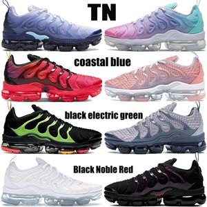 2020 nouveaux hommes Plus Tn chaussures de course noir marron métallisé or bleu côtier Laser Crimson rose mer hommes femmes baskets US 5.5-11