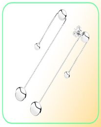 2019 NOUVEAU 100% 925 argent sterling rose or perles contemporaines cerceau lunaire clair oreille glaciaire ajustement bricolage bricolage bijoux original 4377144