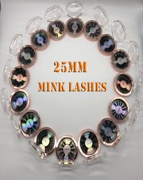 2019 Nouveaux cils de 25 mm 5d vis cils de vison 25 mm de long individu sexy fausses cils cils de vison de vision meilleure édition étendue des cils 3D 12758855