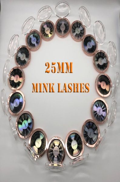 2019 nouveaux cils de 25 mm 5D cils de vison 25 mm de long individuels faux cils sexy cils de vison meilleurs cils 3d édition étendue 16883946