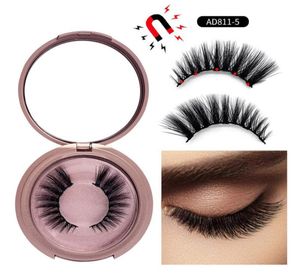 2019 NOUVEAU 5 Caux magnétiques Faux de cils 9 Styles Magnet Fake Eyelash Kits Makeup Kits Extension des cils 5pair9449868